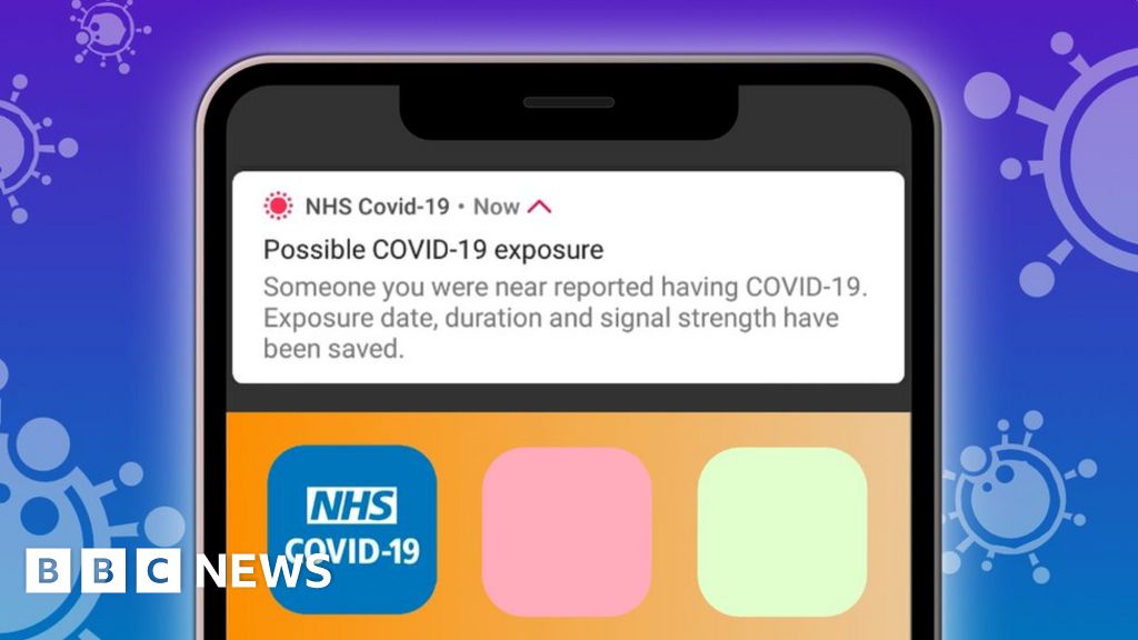 NHS Covid app updated to ‘fix’ phantom messages