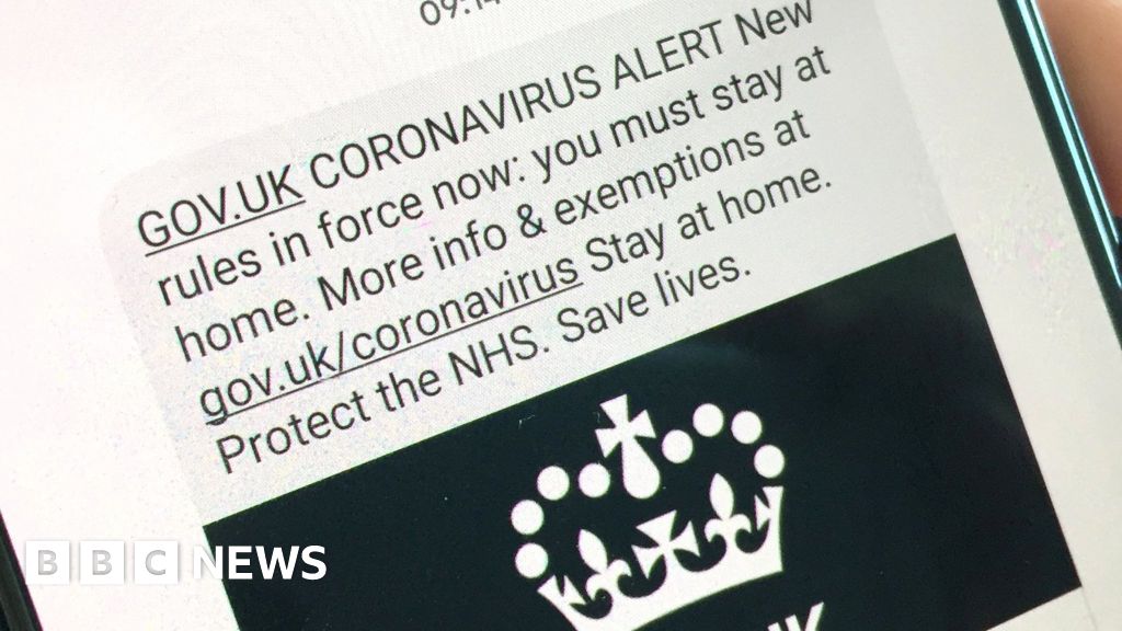 Coronavirus: Mobile networks send ‘stay at home’ text