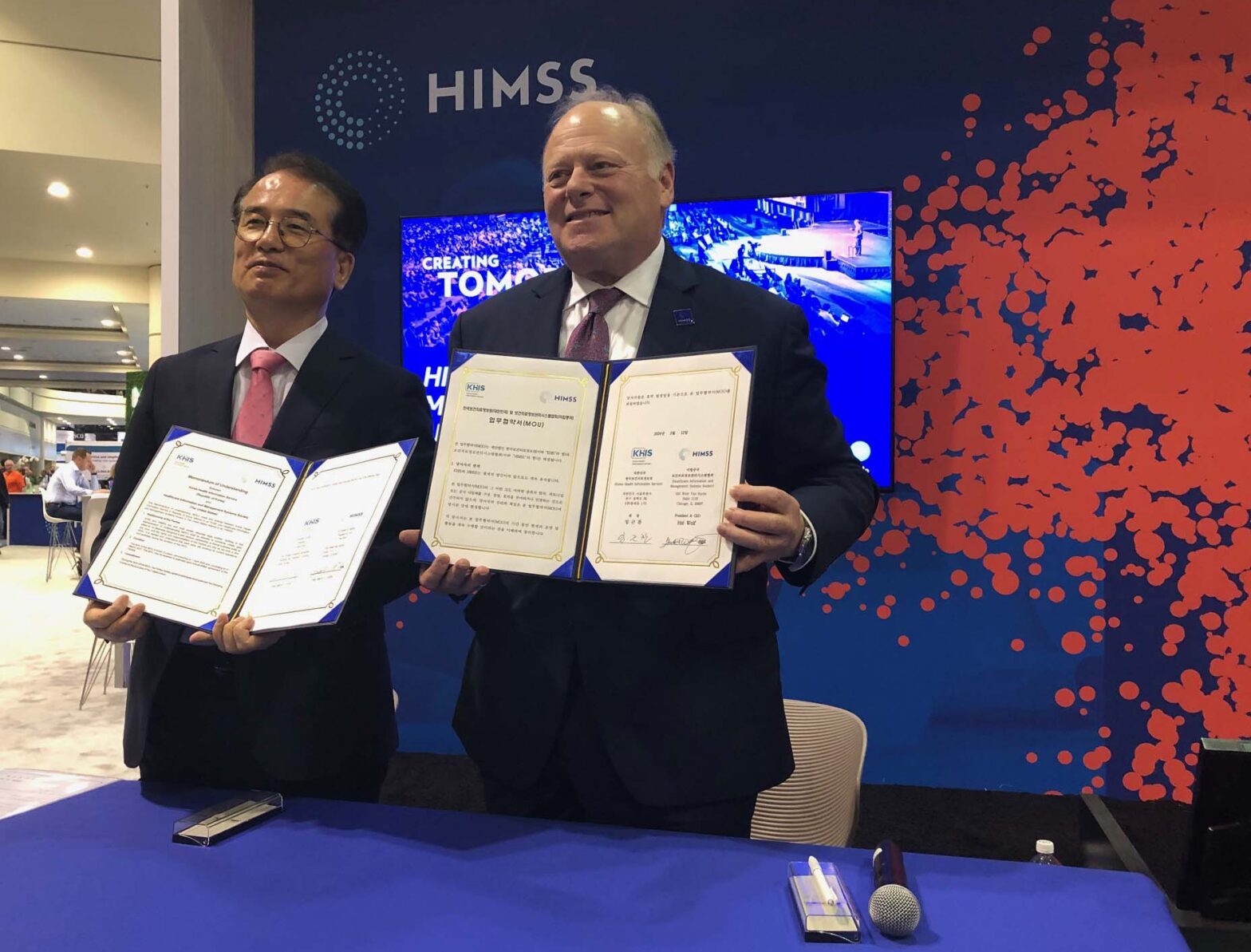 HIMSS and South Korea sign Memorandum of Understanding