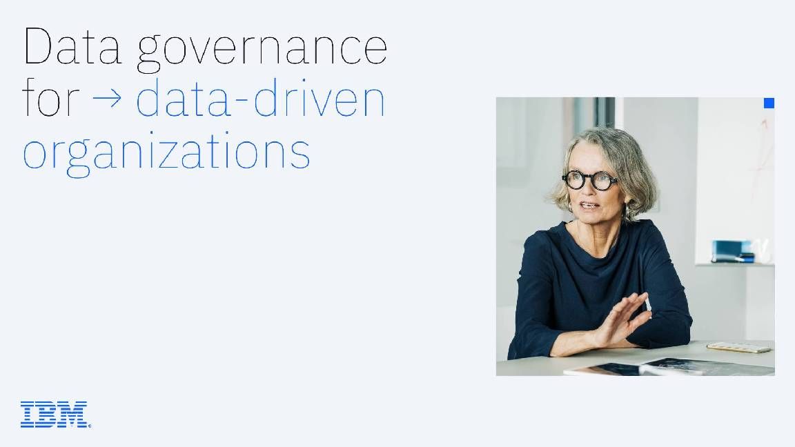 Data governance for data-driven organizations