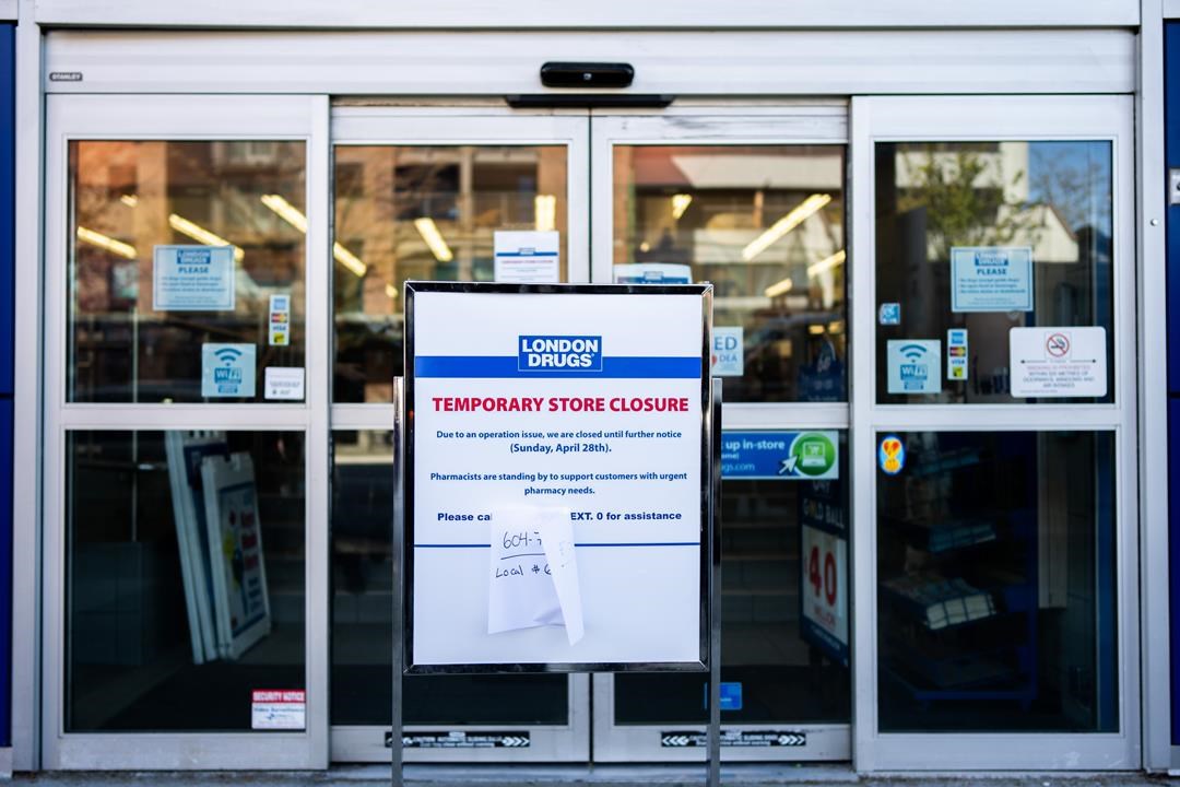 Retailer London Drugs closes stores in Western Canada due to 'cybersecurity incident' – Yahoo Canada Finance