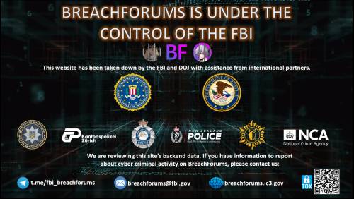 BreachForums seized by FBI for 2nd time