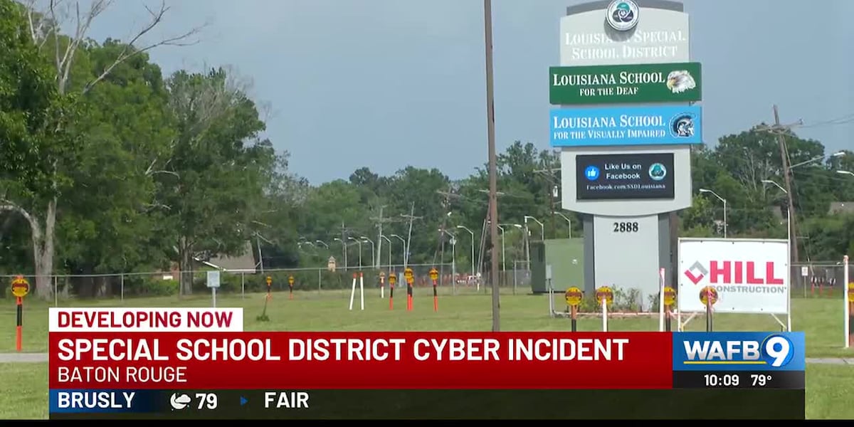 La. Special School District targeted in apparent cyber incident – WAFB