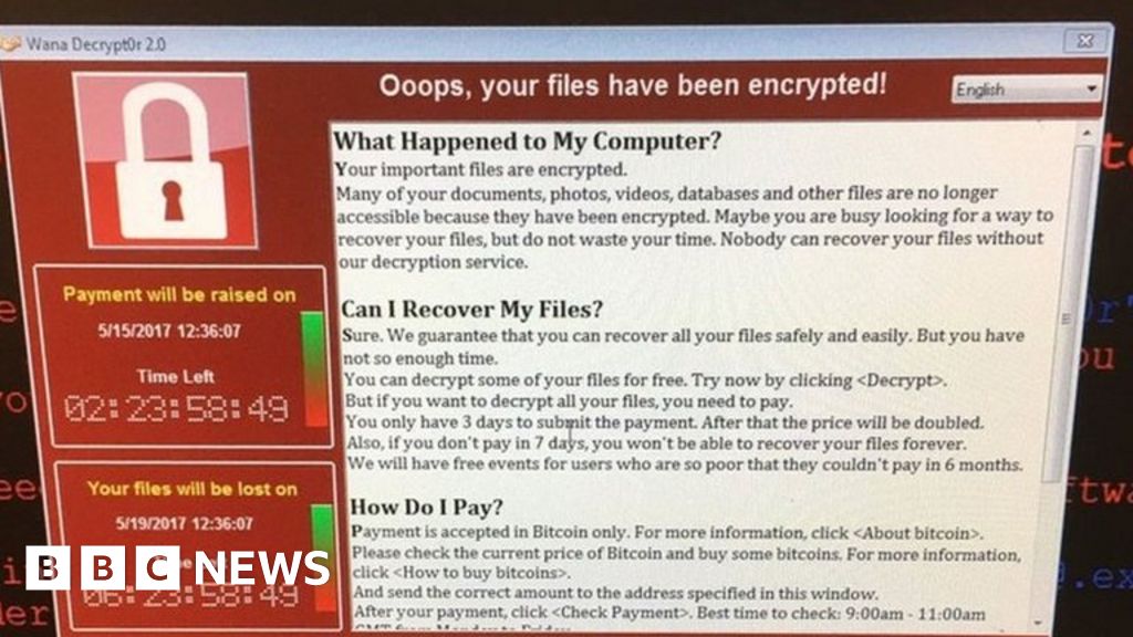 NHS cyber-attack: More ransomware cases ‘likely on Monday’