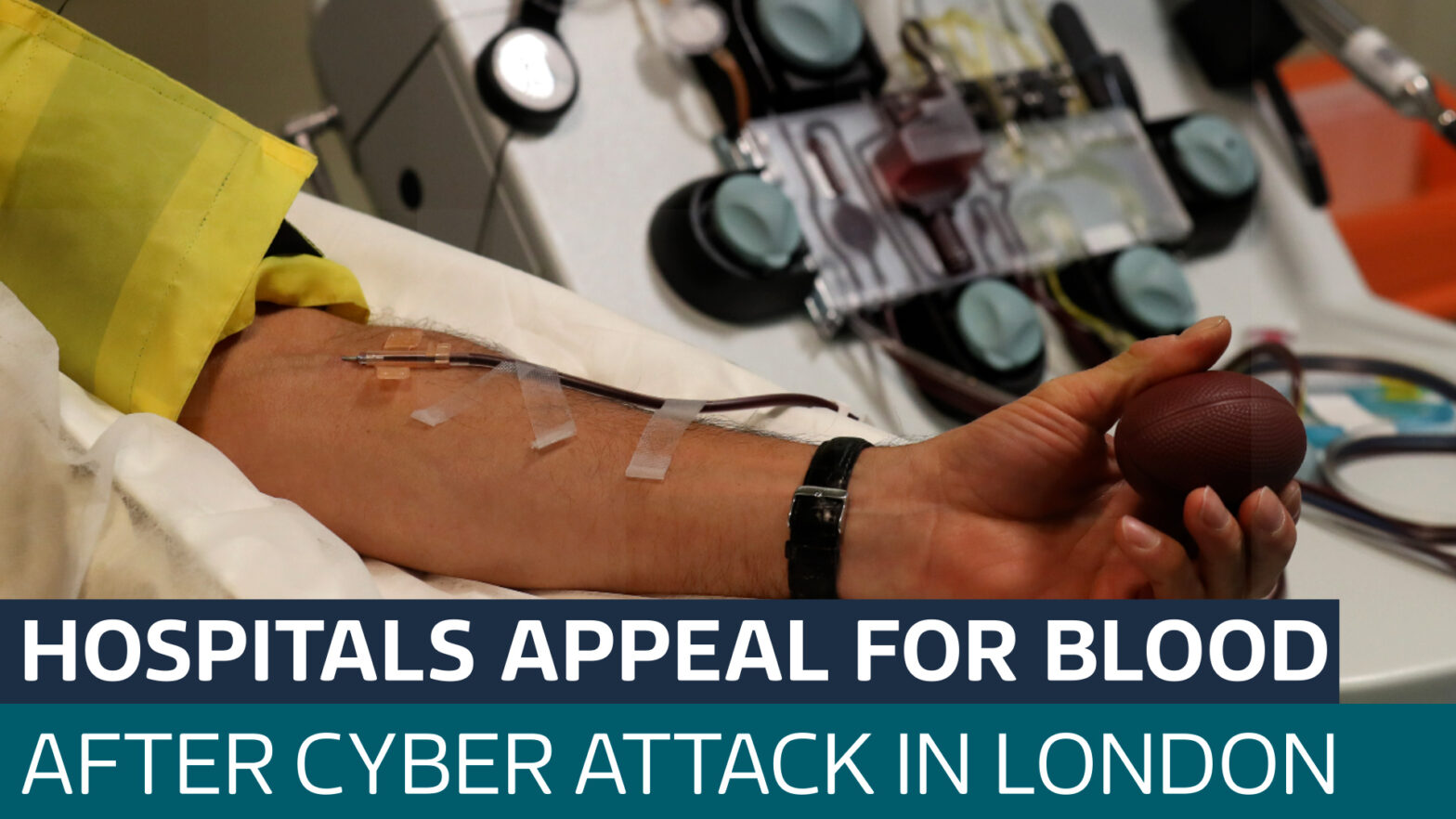 NHS launches urgent appeal for O blood-type donors after cyber attack