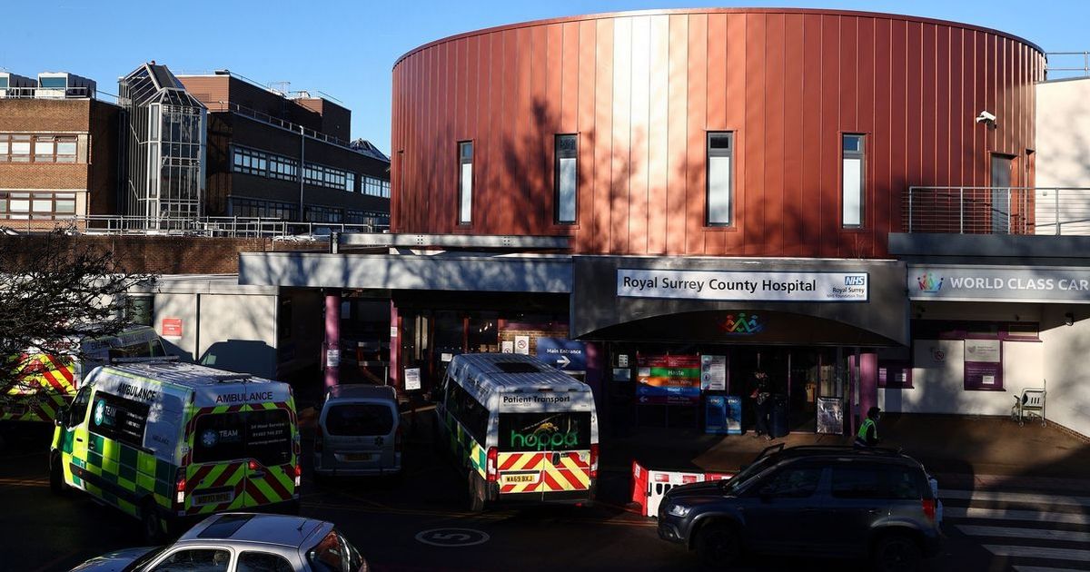 Royal Surrey hospital declares critical incident and cancels appointments over system failure