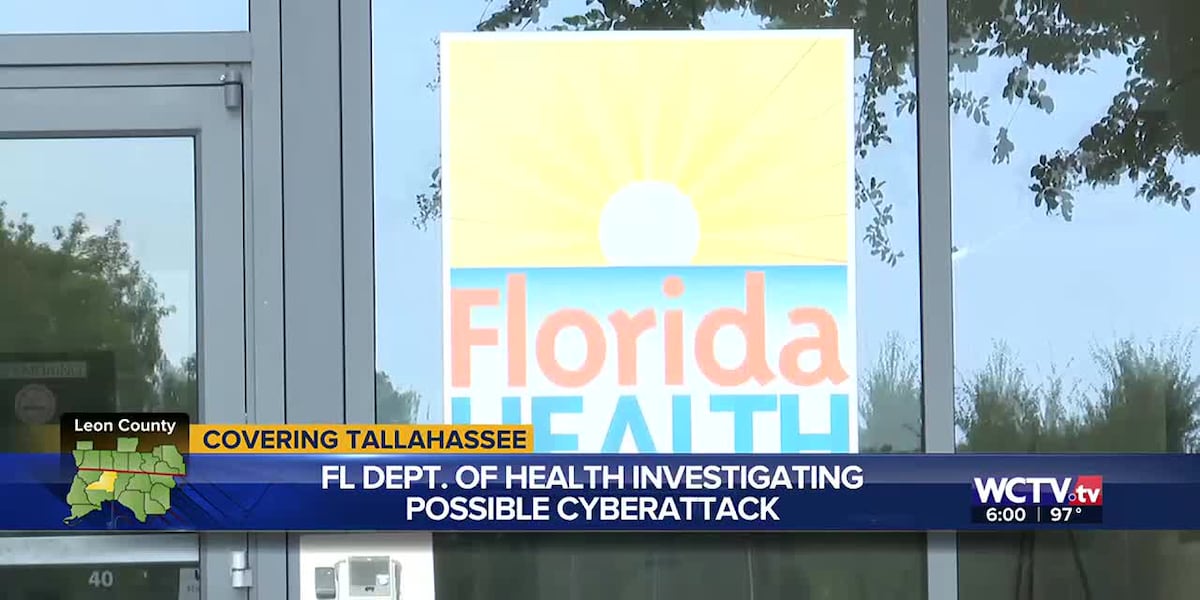 Florida Department of Health among businesses targeted in recent cybersecurity attacks – WCTV