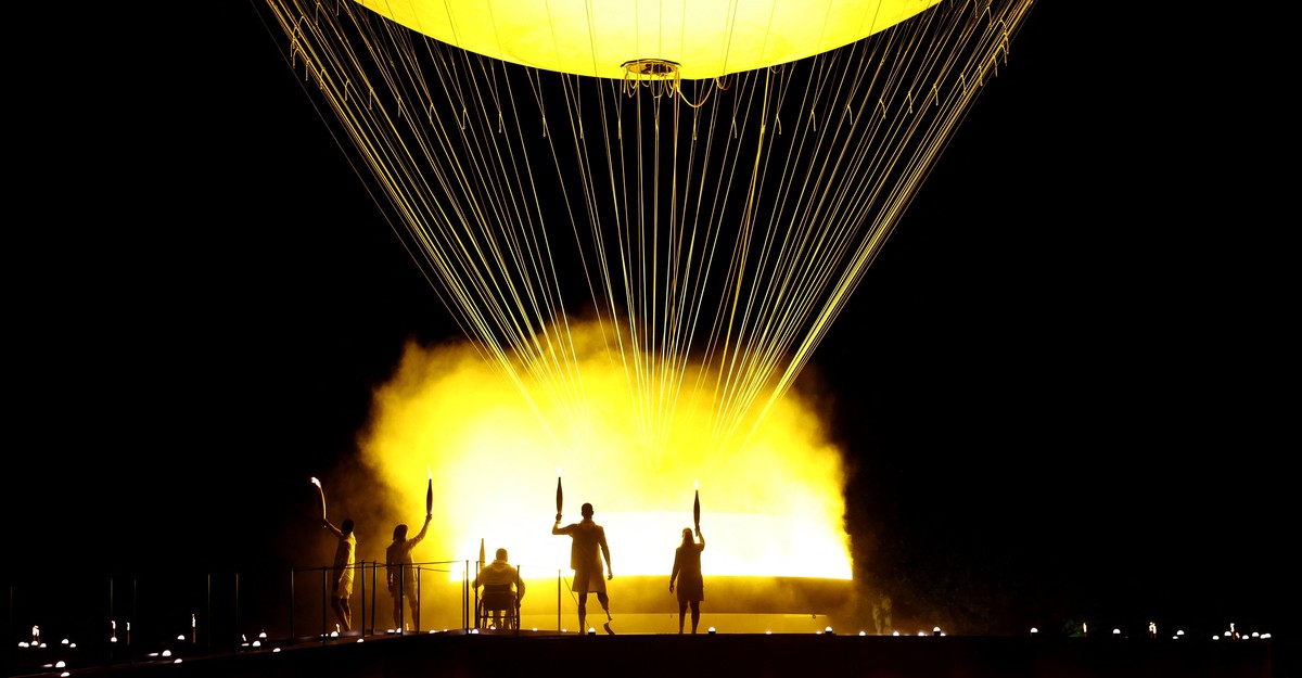 The Final Paralympic Torchbearers Light the Cauldron