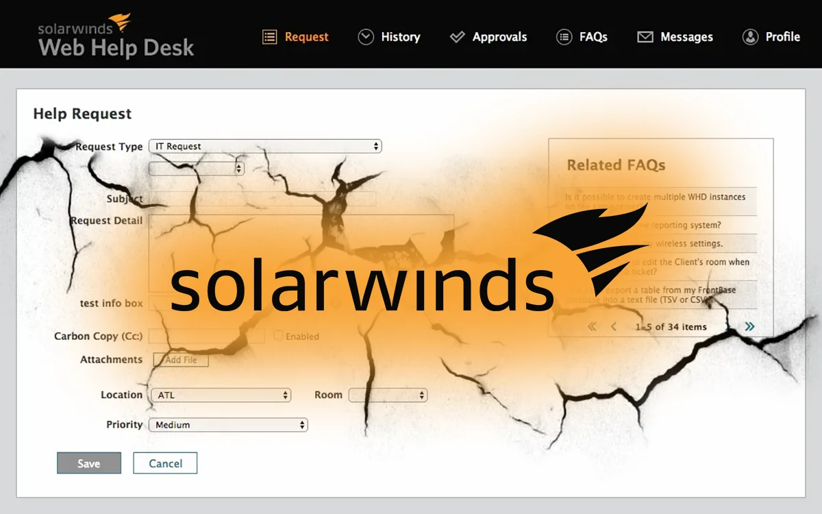 PoC for critical SolarWinds Web Help Desk vulnerability released (CVE-2024-28987)